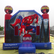 spiderman inflatable castles for sale